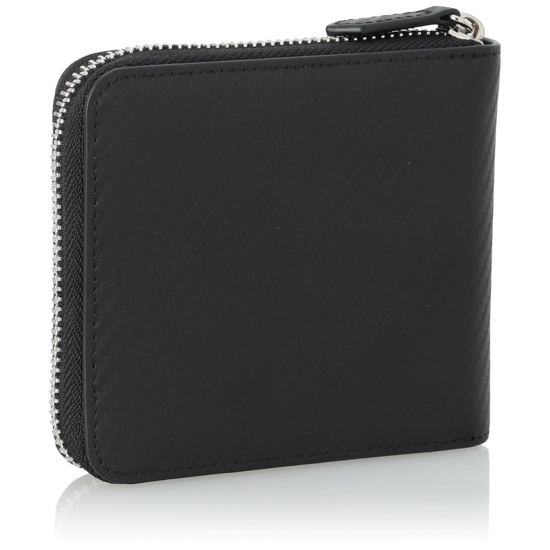 Beverly Hills Polo Club Bifold Wallet, Round Bifold Wallet (Carbon