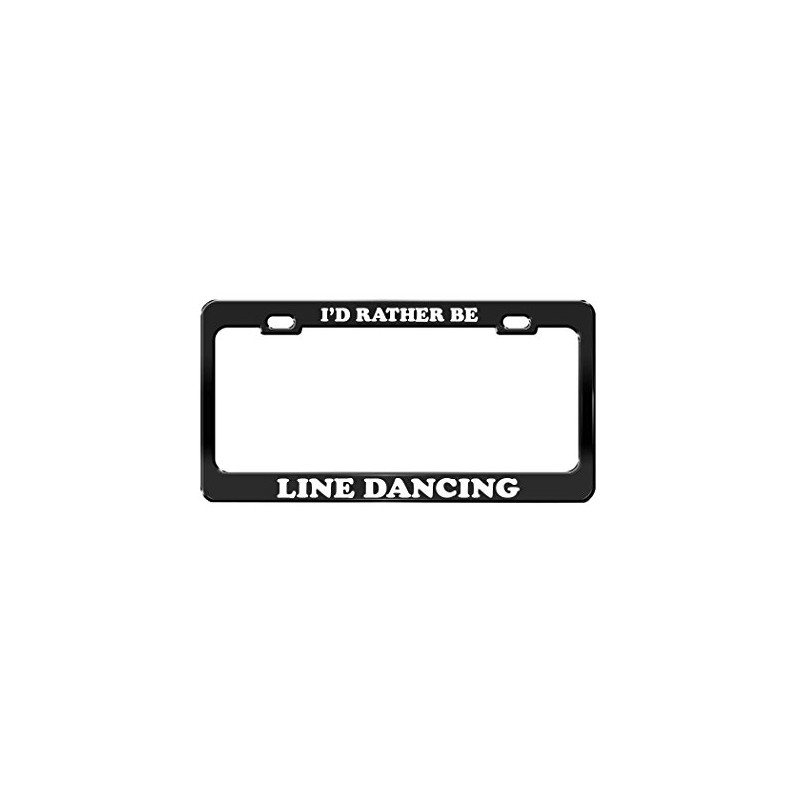 Product Express I'd Rather BE LINE Dancing Black Metal License