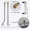 Hourleey Pressure Washer Undercarriage Cleaner, Undercarriage Water Broom with 13