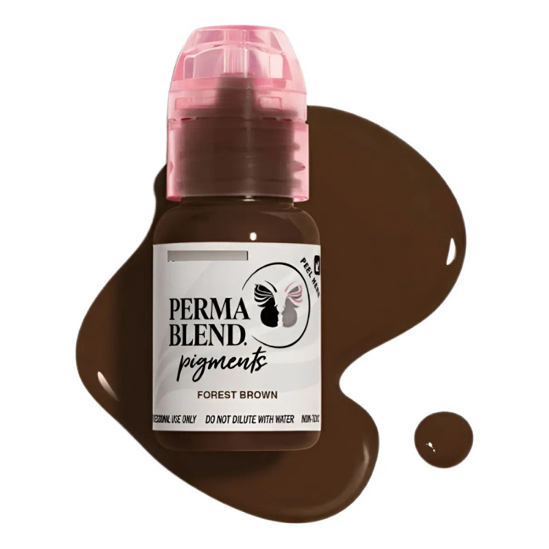 Perma Blend Pigmento 15ml Microblading Micropigmentacion Color Forest Brown