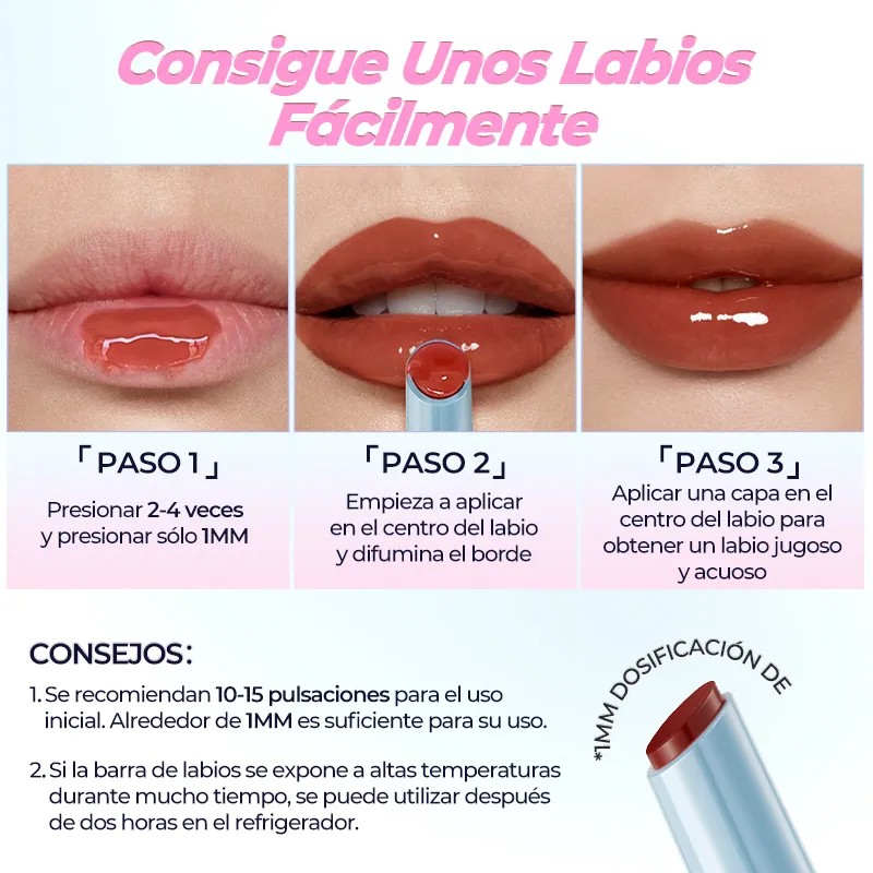 Sace Lady Labial Brillo De Prensa Lápiz Gloss Maquillaje
