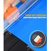 Paper Cutter, A4 Paper Trimmer,Paper Slicer with 2Pcs Replacement Blades