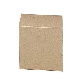 SSWBasics Kraft Gift Boxes - 6"L x 6"W x 6"D - Case of 100