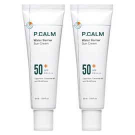 Picam Water Barrier Moisture Soothing Sun Cream SPF50+ PA++++, 50ml, 2 Pieces / 피캄 워터베리어 수분진정 선크림 SPF50+ PA++++, 50ml, 2개
