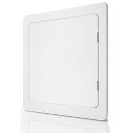 Morvat Access Panel 12x12 Inch for Drywall & Ceiling with Door, Heavy-Duty Durable ABS Plastic & Easy Install Access Box, Wall Hole Cover Plate for Plumbing & Electrical Cables & Wiring, White