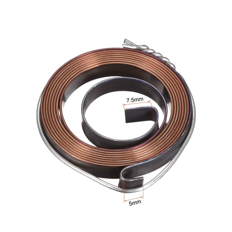 sourcing map Drill Spring Sleeve Input Return Spring 980 mm