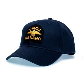 Da Nang Hat Magnum PI Tom Selleck Embroidered Patch Cap Cosplay Navy