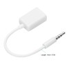 3.5mm Jack to USB Cable, USB to Aux Audio Adapter,