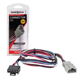 Hopkins 47755T Dodge Plug-in Simple! Brake Control Connector, 36 inch Wire Length, Compatible with Tekonsha Brake Controllers and Selected Chrysler and Dodge Year Models