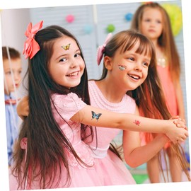 BIUDECO 20 Sheets Butterfly Temporary Fake for Women Girls Boys Butterfly Stickers for Face Body Diy Decorations