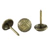 Decotacks® Woven Upholstery Nails/Tacks 7/16" - 100 Pcs [Antique Brass