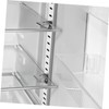DOITOOL 50pcs Stainless Steel Shelf Support Clips for Shelving Versatile