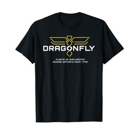 Dragonfly mission logo (white) T-Shirt