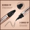 Eyebrow Pen for Women & Men, Natural Hair-Like Brows, Black