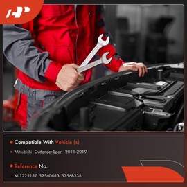 A-Premium Upper Radiator Core Support Compatible with Mitsubishi Outlander Sport 2011-2019, Radiator Support Bracket Panel, Replace# 5256B338