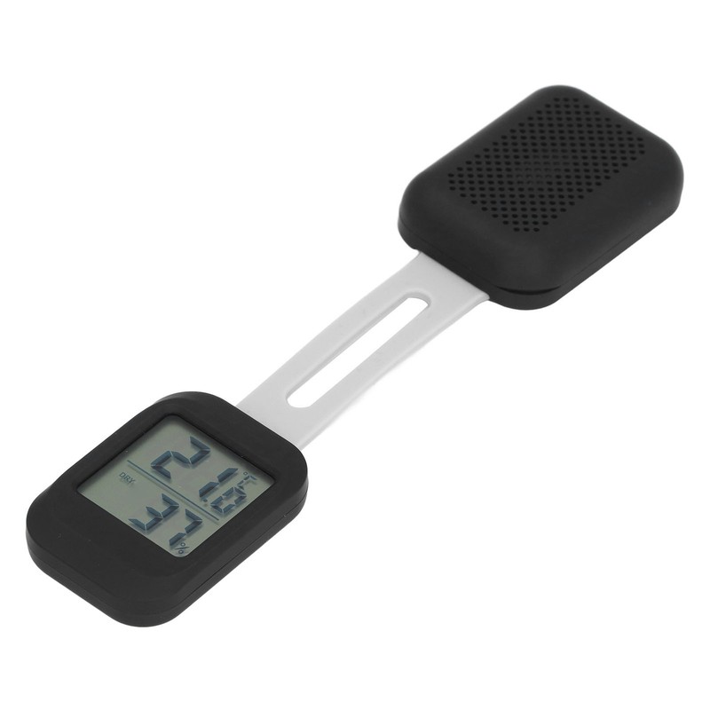 Universal Guitar Humidifier Mini Clear Display Portable Guitar Hygrometer Thermometer