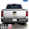 TYGER Chrome Accessories Tailgate Trim w/ Logo Cutout fit 14-18 Chevy Silverado LTZ