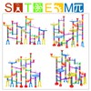 Gifts2U Marble Run Set for Kids 4+ - 122 PCS