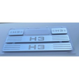 Hummer Parts Club Predator Motorsports Hummer H3 Stainless Steel Door Sill Plates  - Set of 4