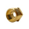 AMZDIAI Brass Reducer Bushing, 1/2" NPT Male to 3/8" NPT