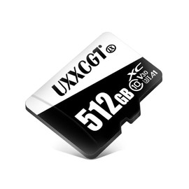 UXXCGT 512GB micro SDカード マイクロSDカード 高速アダプター付属
