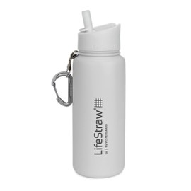 LifeStraw Go Stainless Steel (White), 710 ml
