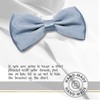 OcioDual Elegant Bow Tie for Men Simple Design with Adjustable