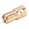 10 Pcs 6mm Banana Plug Gold Plated Male Connector Adapter