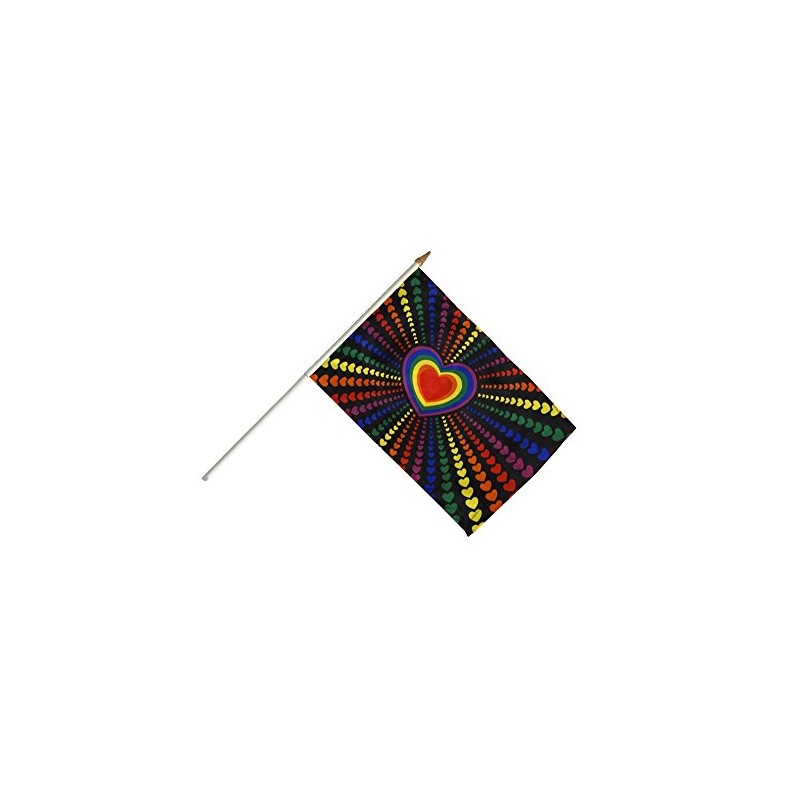 Fritze® Stock Flag Rainbow Love) – 30 x 45 cm