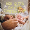 God Bless On Your Confirmation Banner, Blessing Confirmation, First Communion,