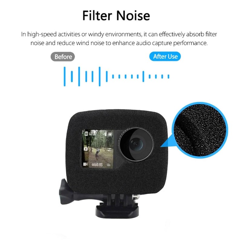 Windslayer Foam Cover for DJI Osmo Action 3 + 4