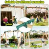 Ultdiyer Heavy Duty Glider Swing Brackets, 400lbs Conversion Kit for