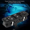 Auto Power Master Window Switch, Akozon ABS Plastic Left Driver