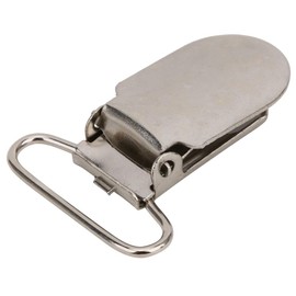 Yosoo 20Pcs Suspender Clips, Clips de SujecióN Don Tratamiento de Galvanoplastia Hoja de Correas para la Ropa Accesorios de DecoracióN de la JoyeríA