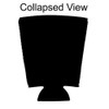 Relax Im Hilarious Pint Glass Coolie Black