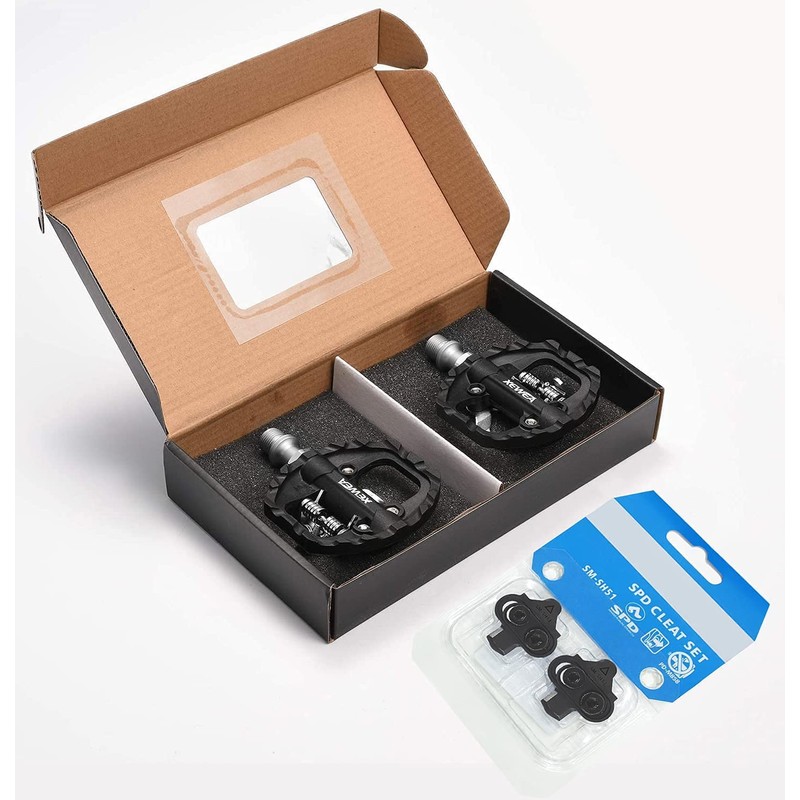 TacoBey MTB Bike Pedal Dual Platform is compatible with ShimanoSPD