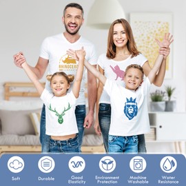 Icelily Glitter HTV Heat Transfer Vinyl 10 Sheets 12"x10" Iron on Vinyl, 8 Assorted Colors Glitter Bundle of Heat Press Vinyl for DIY Iron on Fabrics T-Shirts (Glitter)