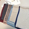 WHITE FANG MA054 Scarf, Stole, Striped, Stylish, Afghan Casual Silk,