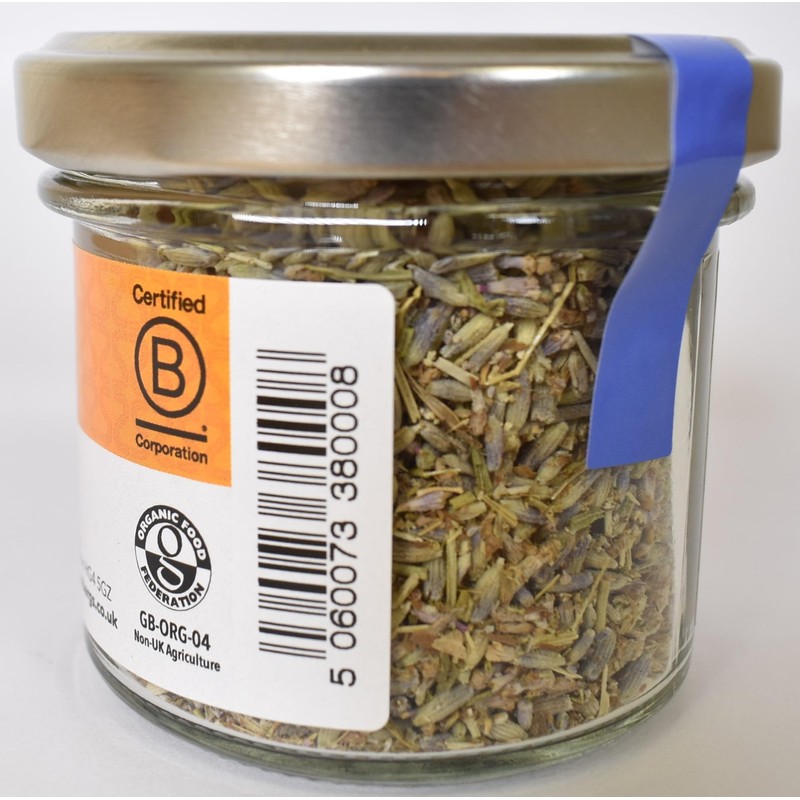 Steenbergs Organic Lavender Dried Flower Standard Jar 12g