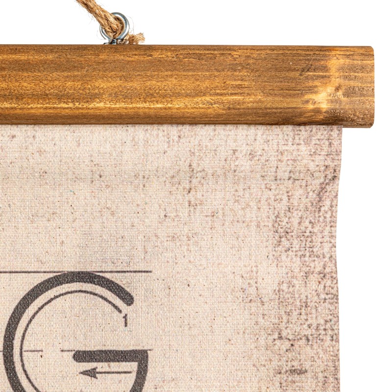 Creative Co-Op Alphabet & Numbers Wall Décor