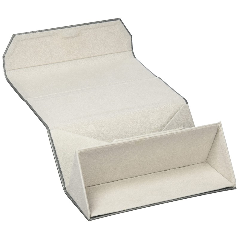 Tacy Case, Glasses Case, Silver, Hard, Magnetic, 2-piece HY-8131-31