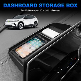 FIILINES Dash Tray for VW Volkswagen ID.4 2023 2022 2021 Dashboard Tray ID.4 Dash Tray Accessories for VW ID4 2021 2022 2023