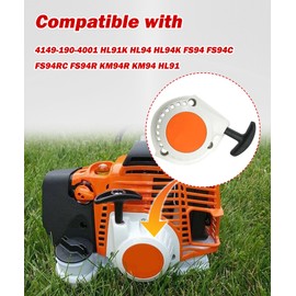 BTROVIA Recoil Starter Assembly Fits for Stihl HL91K HL94 HL94K FS94 FS94C FS94RC FS94R KM94R KM94 HL91 Replaces 4149 190 4001