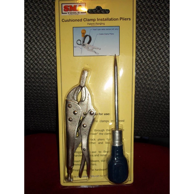 SMA Tools * Aviation Aircraft Adel Clamp Installation Pliers Awl