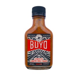 Pili Hunters All Natural Vegan Keto Friendly Buyo Fermented Chili Hot Sauce, Gourmet Whole Food Ingredients, No Preservatives, Gluten Free, No Added Sugar (3.4 ounce bottle)