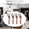 Monosaudio Fork Clamps Pack of 8 Cable Lugs Y Flat
