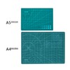 2pcs Self-Healing Cutting Mat(1*A4,1*A5), CESTLAVIE 5-Ply PVC Double Sided Long