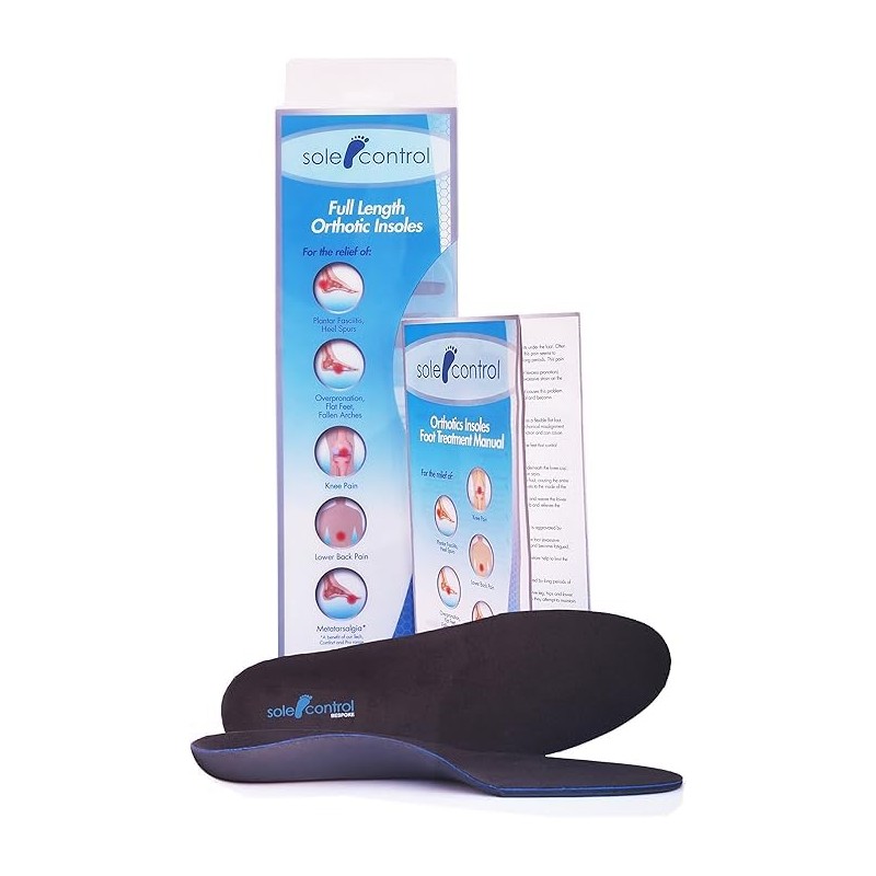 Heat Mouldable Orthotic Insoles, Re-Align Foot Posture, Mould to Feet