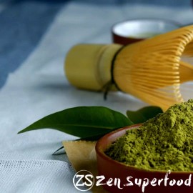 Zen Superfood Matcha Whisk (Chasen) Japanese Bamboo 100 Prong 茶筅 Tea Ceremony by Zen Superfood
