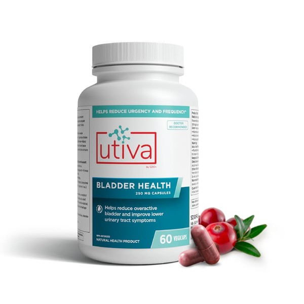 Szio+ Utiva Bladder Health – Natural Bladder Control Supplement for